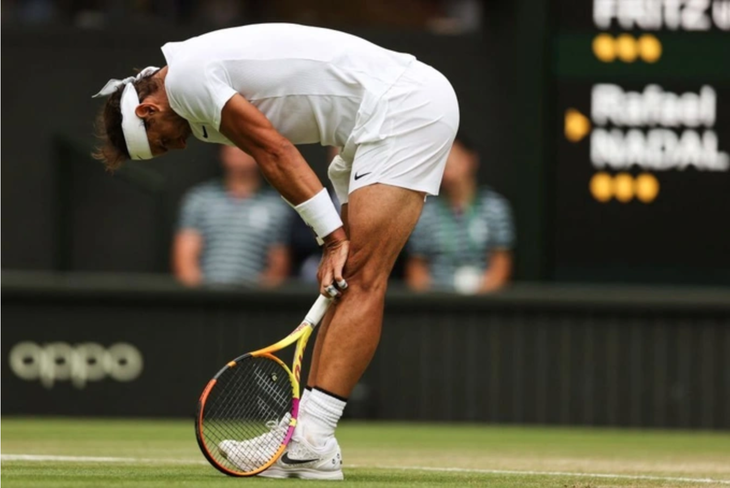 Rafael Nadal úp mở khả năng bỏ thi đấu trận bán kết Wimbledon - Ảnh 1.