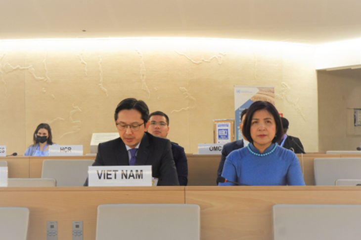 Hội đồng Nhân quyền LHQ thông qua nghị quyết Việt Nam đề xuất - Ảnh 1.