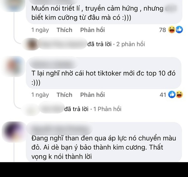 Lê Bống gây tranh cãi phát ngôn than chì giũa ra kim cương - Ảnh 2.