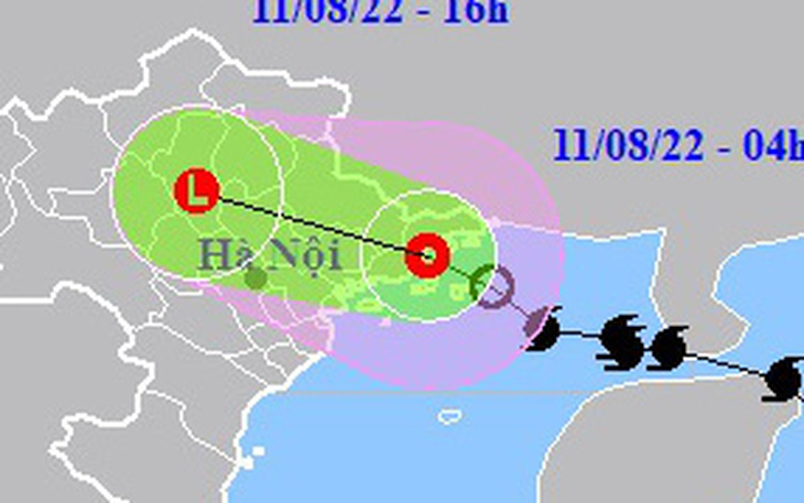 Bão số 2 suy yếu thành áp thấp nhiệt đới, đi vào đất liền Quảng Ninh - Hải Phòng