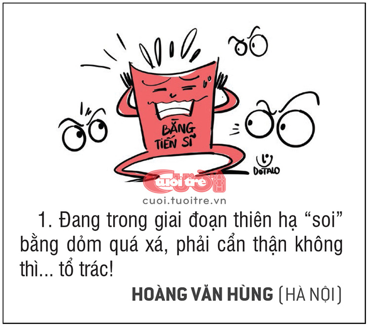 10 lý do không tậu bằng tiến sĩ: Tui dốt chứ không có dại! - Ảnh 1.