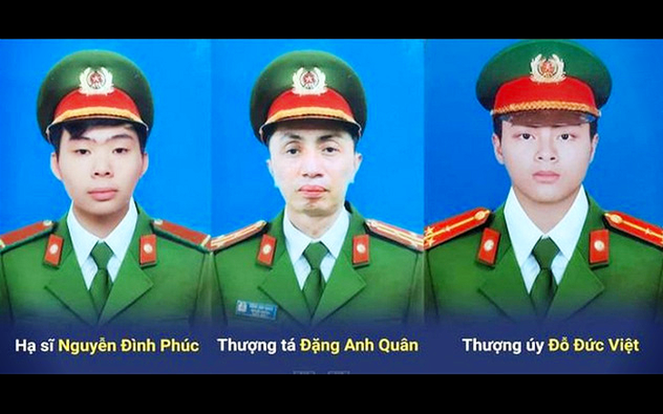 Truy tặng Huân chương Chiến công hạng nhất cho 3 chiến sĩ hy sinh khi chữa cháy quán karaoke