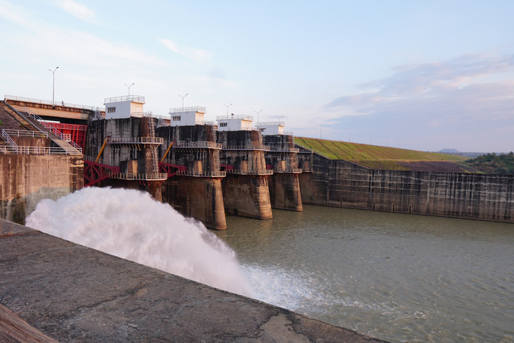 Thủy điện Buôn Kuốp nỗ lực đảm bảo an toàn hồ đập trong mùa mưa bão - Ảnh 1.