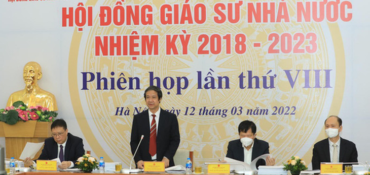 446 ứng viên được đề nghị xét công nhận giáo sư, phó giáo sư năm 2022 - Ảnh 1.