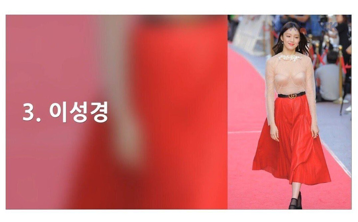Những bộ váy mặc cũng như không của sao Hàn trên thảm đỏ - Ảnh 3.