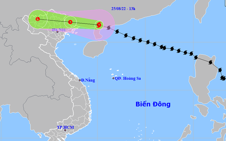 Bão số 3 đã đi vào Quảng Đông, Trung Quốc, cảnh báo miền Bắc mưa to đến rất to