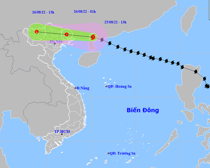 Bão số 3 đã đi vào Quảng Đông, Trung Quốc, cảnh báo miền Bắc mưa to đến rất to - Ảnh 1.