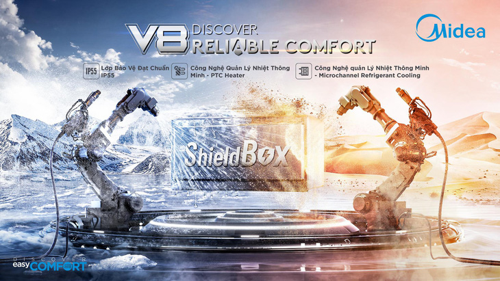 Điều hòa trung tâm Midea V8 Series VRF thế hệ mới sắp ra mắt - Ảnh 2.
