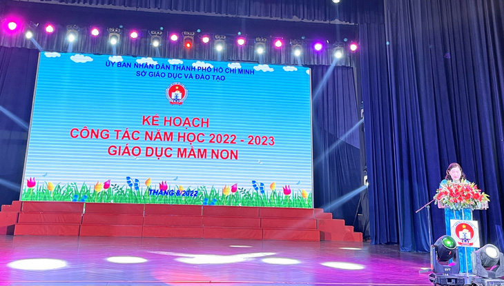 Năm học 2022-2023: TP.HCM có thể thí điểm phổ cập giáo dục cho trẻ 3, 4 tuổi - Ảnh 1.