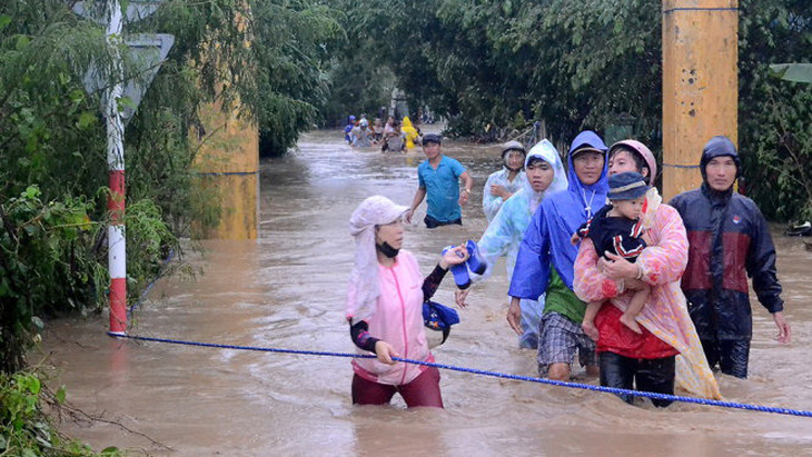 Năm học mới ở trường từng bị lũ nhấn chìm - Ảnh 3.