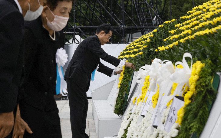 Nhật kỷ niệm 77 năm thảm họa bom hạt nhân ở Hiroshima