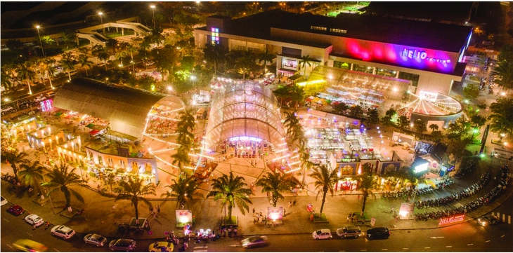 Helio Center - Tổ hợp vui chơi giải trí ẩm thực về đêm ở Đà Nẵng - Ảnh 1.