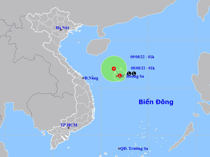 Thời tiết hôm nay 8-8: Áp thấp lại chuyển hướng, Bắc Bộ giảm mưa, Nam Bộ mưa to - Ảnh 1.