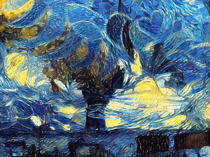 Nếu Van Gogh sai AI vẽ tranh rồi chép lại... - Ảnh 1.