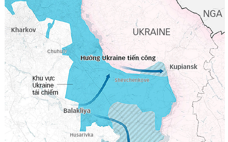 Ukraine đã tổ chức "phản công thần tốc" như thế nào?