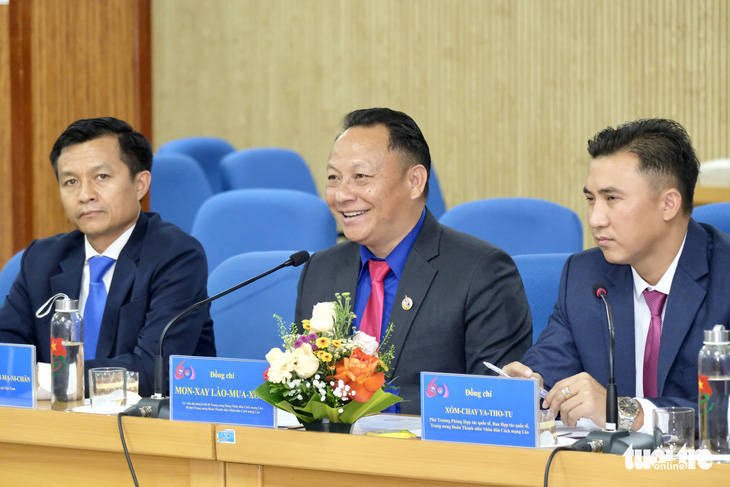 Thanh niên hai nước tăng cường hợp tác, vun đắp tình hữu nghị Việt - Lào - Ảnh 3.