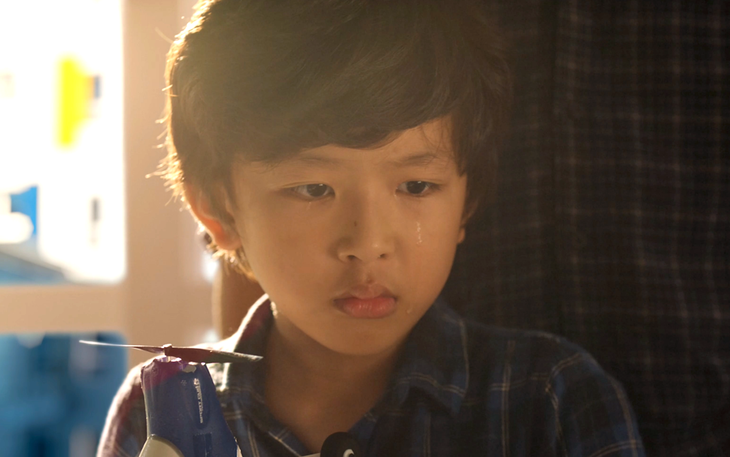 Cậu bé 10 tuổi Lại Trường Phú chiến thắng các diễn viên người lớn tại Cánh diều 2021 - Ảnh 2.