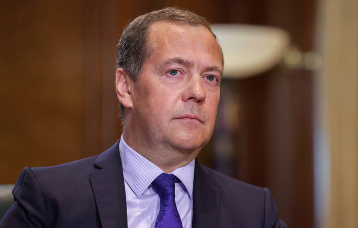 Ông Medvedev nói đề xuất an ninh của Ukraine mở đầu Thế chiến 3 - Ảnh 1.