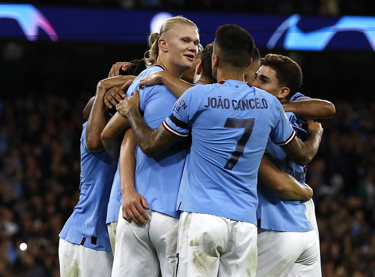 Haaland giúp Man City thắng Dortmund, Chelsea hòa Salzburg - Ảnh 1.