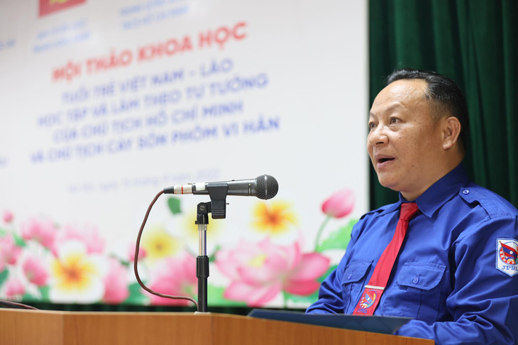 Tuổi trẻ Việt - Lào học tập, làm theo tư tưởng Chủ tịch Hồ Chí Minh và Chủ tịch Kaysone Phomvihane - Ảnh 2.