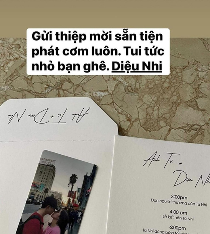 1.001 biểu cảm của sao Việt khi check-in với thiệp cưới Diệu Nhi - Anh Tú - Ảnh 9.