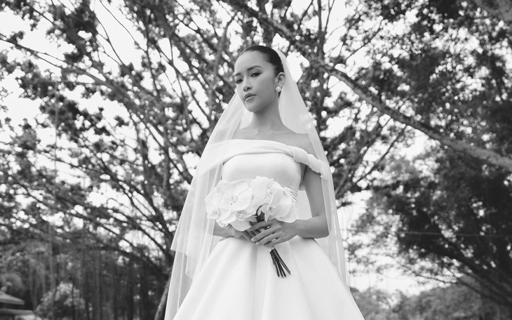 Ngọc Châu mặc áo cưới đẹp mê hồn khiến dân chúng rần rần muốn cưới