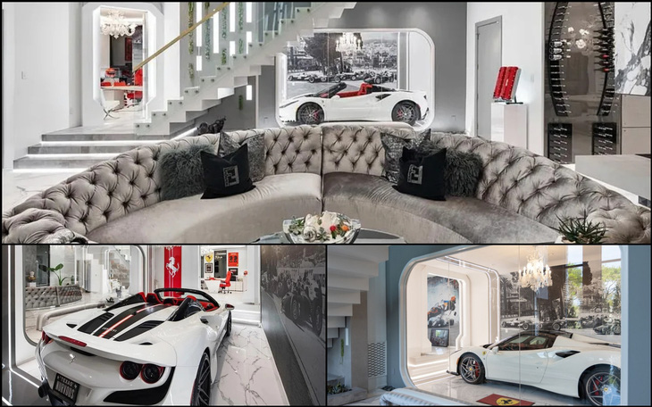 ‘Nhà Ferrari’ giá 3,96 triệu USD: Như garage siêu xe, chỉ không kèm ‘Ngựa chồm’