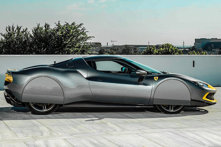 Ferrari định làm bánh xe kiểu dị chưa từng có - Ảnh 3.