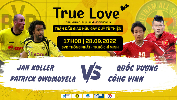 Sân Thống Nhất bán vé xem ngôi sao Việt Nam đấu huyền thoại CLB Dortmund - Ảnh 1.