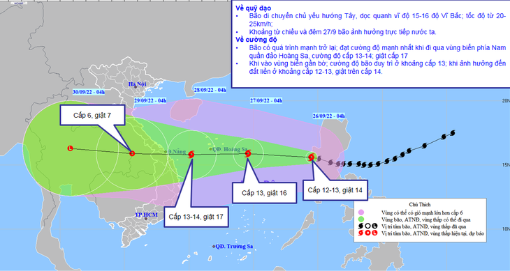 Dự báo bão Noru rất mạnh, thêm Thừa Thiên Huế vào cảnh báo thiên tai cấp 4 - Ảnh 1.
