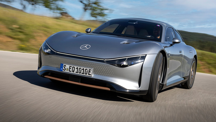 Mercedes-Benz hứa đưa nhiều công nghệ xịn trên concept xe điện đi 1.200km/sạc vào thương mại - Ảnh 1.