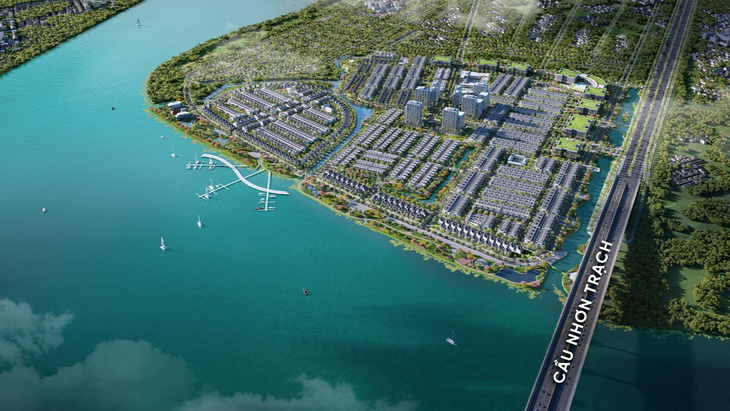 Đô thị xanh ‘hút sóng’ đầu tư sau khởi công cầu Nhơn Trạch - Ảnh 1.