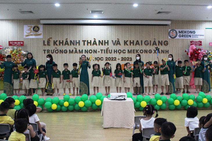 Khánh thành trường học chuẩn quốc tế Mekong Xanh - Ảnh 1.