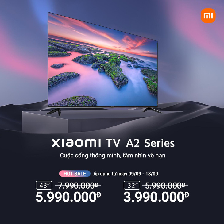 Xiaomi TV A2 43 inch và 32 inch ra mắt với giá ưu đãi - Ảnh 2.