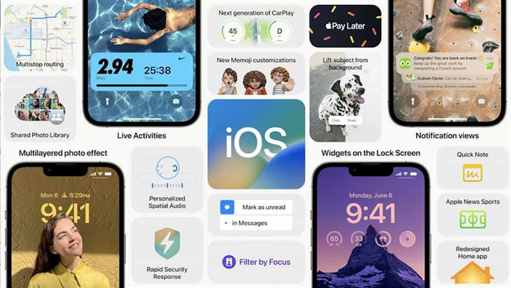 iOS 16 sẽ ra mắt vào ngày 12-9 - Ảnh 1.