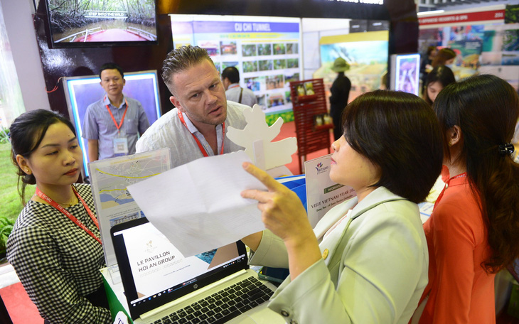 150 người mua hàng quốc tế tìm hiểu thị trường Việt Nam tại Hội chợ Du lịch quốc tế