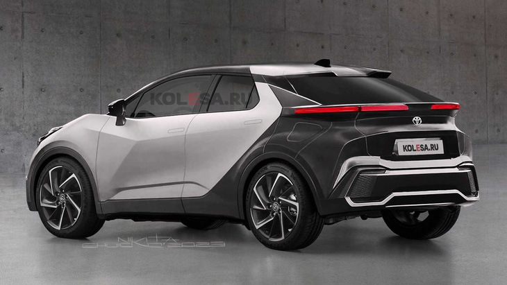 Phác họa thiết kế Toyota C-HR đời mới sẽ ra mắt năm nay: Như xe đến từ tương lai - Ảnh 2.