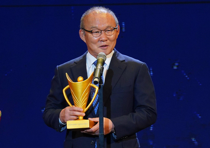 Ông Park Hang Seo là HLV nước ngoài xuất sắc nhất Cúp chiến thắng 2022 - Ảnh 1.