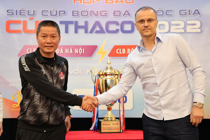 Siêu cúp quốc gia 2022: CLB Hà Nội  ngại HLV Chu Đình Nghiêm - Ảnh 1.