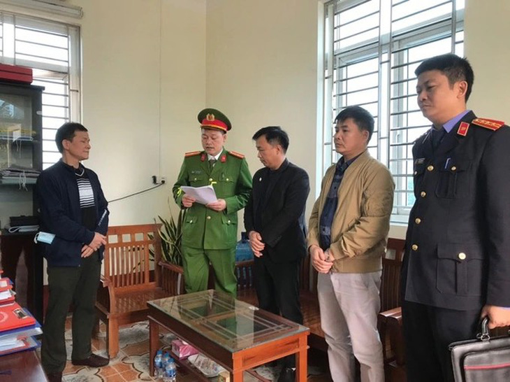 Giám đốc công ty đăng kiểm xe Thái Nam ở Bắc Giang bị bắt - Ảnh 1.