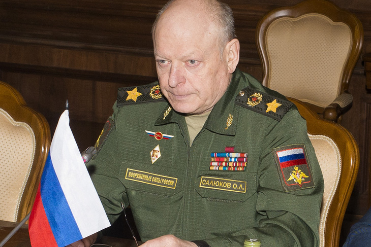Phó chỉ huy chiến dịch quân sự Nga ở Ukraine tới Belarus thị sát - Ảnh 1.