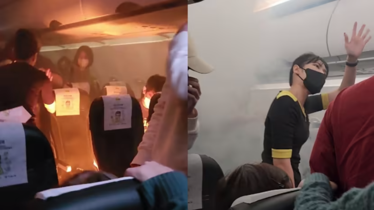 Cháy cục sạc dự phòng trên máy bay, 2 hành khách bị thương - Ảnh 1.