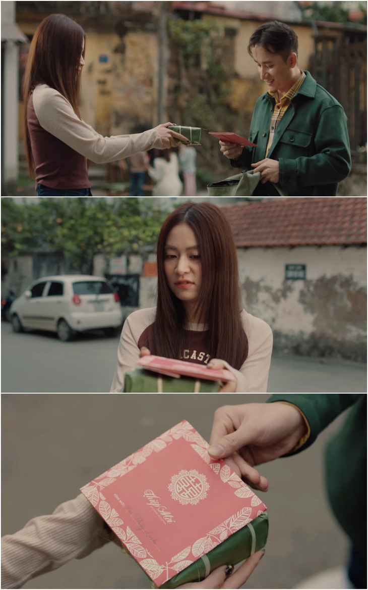 Hoàng Thùy Linh tặng bánh chưng Tết cho crush để nhận cái kết bất ngờ - Ảnh 5.