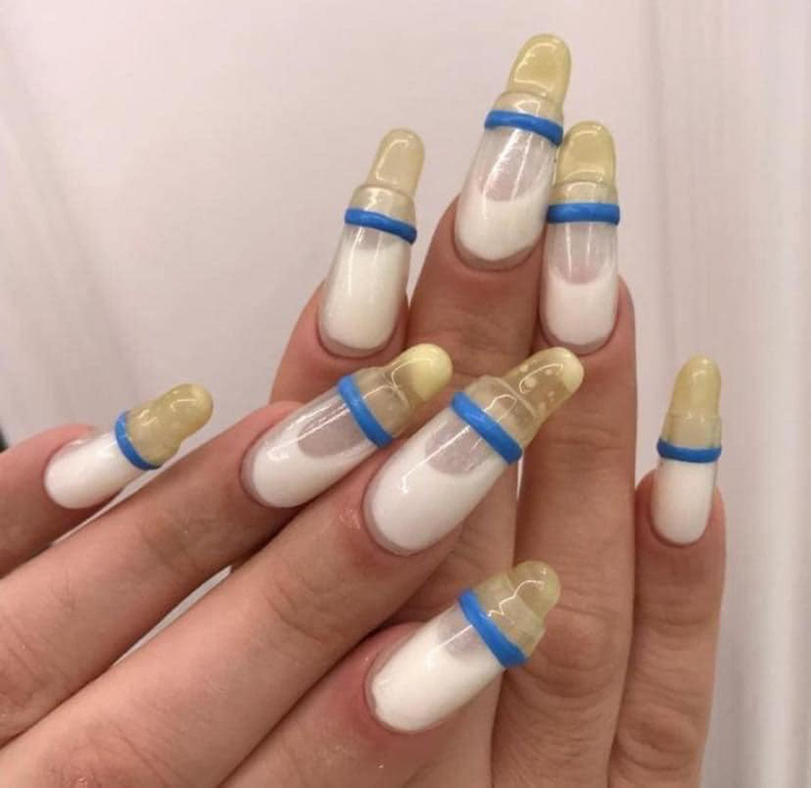 Top 5 bộ nail bá cháy bò chét khiến chị em vừa cười vừa đón Tết - Ảnh 9.