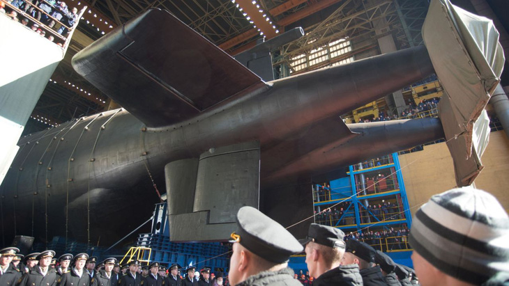 Nga sản xuất đầu đạn hạt nhân cho siêu ngư lôi Poseidon - Ảnh 1.