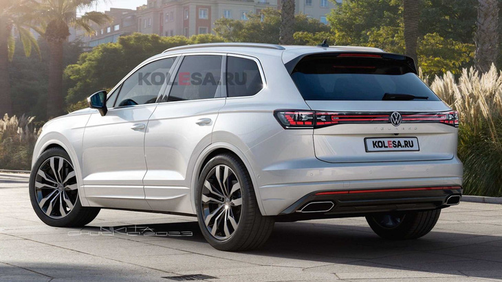 Volkswagen Touareg 2023 sắp ra mắt: Chuốt lại thiết kế, thay đổi lớn ở động cơ - Ảnh 2.