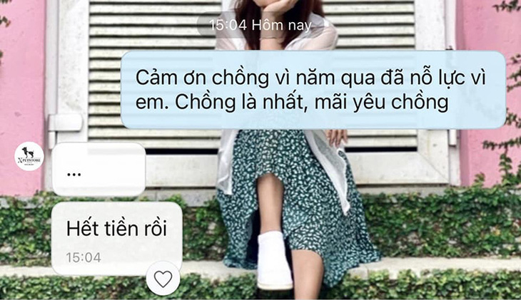 Đu trend nhắn tin mùi mẫn cảm ơn chồng, vợ giật mình khi nhận lời đáp - Ảnh 3.