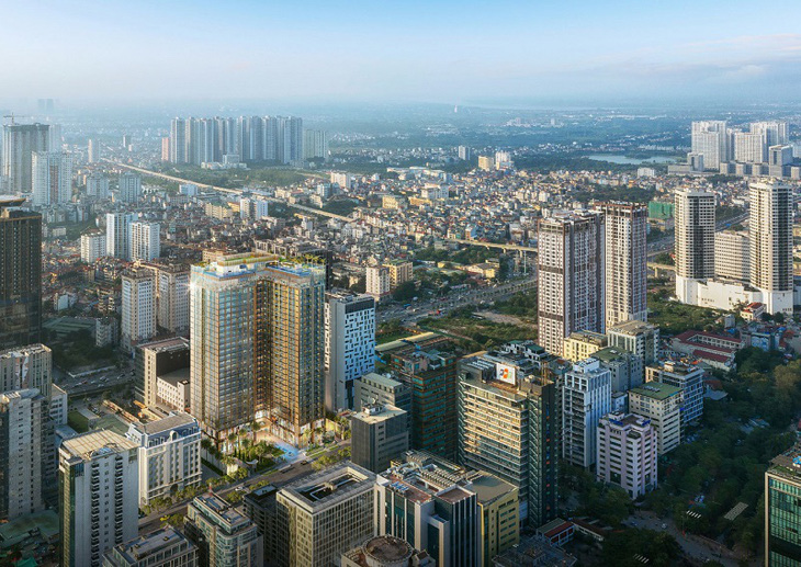 Nhu cầu thuê văn phòng tại Hà Nội chững lại trong quý 4-2022 - Ảnh 1.