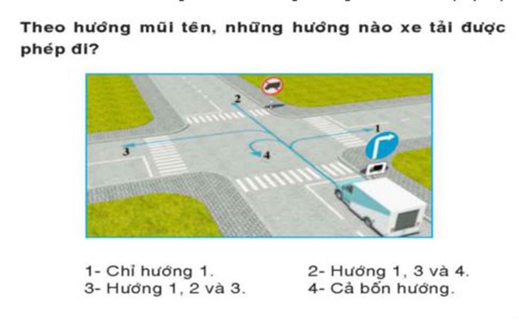 Những hướng nào xe tải được phép đi? - Ảnh 1.