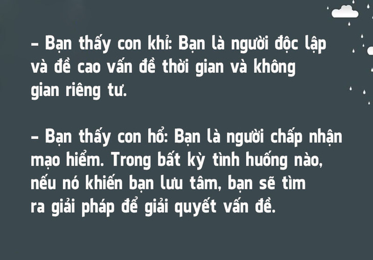 Hình ảnh đầu tiên nhìn thấy nói gì về tính cách của bạn? - Ảnh 9.